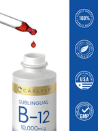 Carlyle Vitamin B12 Sublingual Liquid Drops 10,000 mcg - 2 fl oz - image 7
