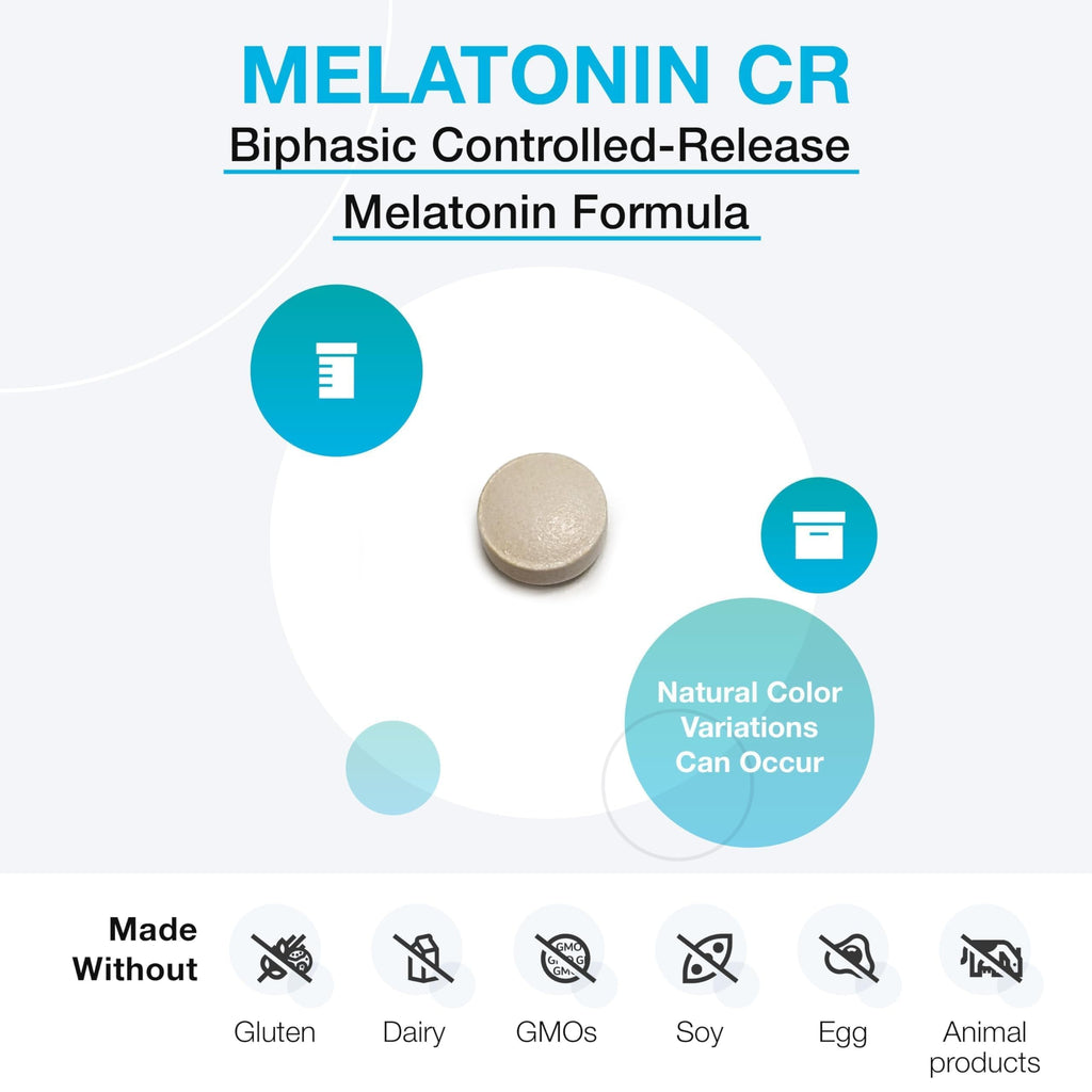 XYMOGEN Melatonin CR Sleep Support - 90 Tablets - image 3