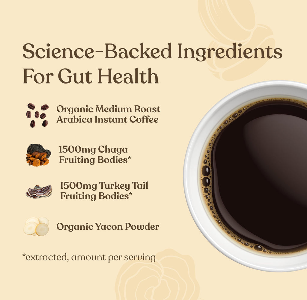 Four Sigmatic Mushroom Coffee Mix Lion's Mane, Chaga & Cordyceps