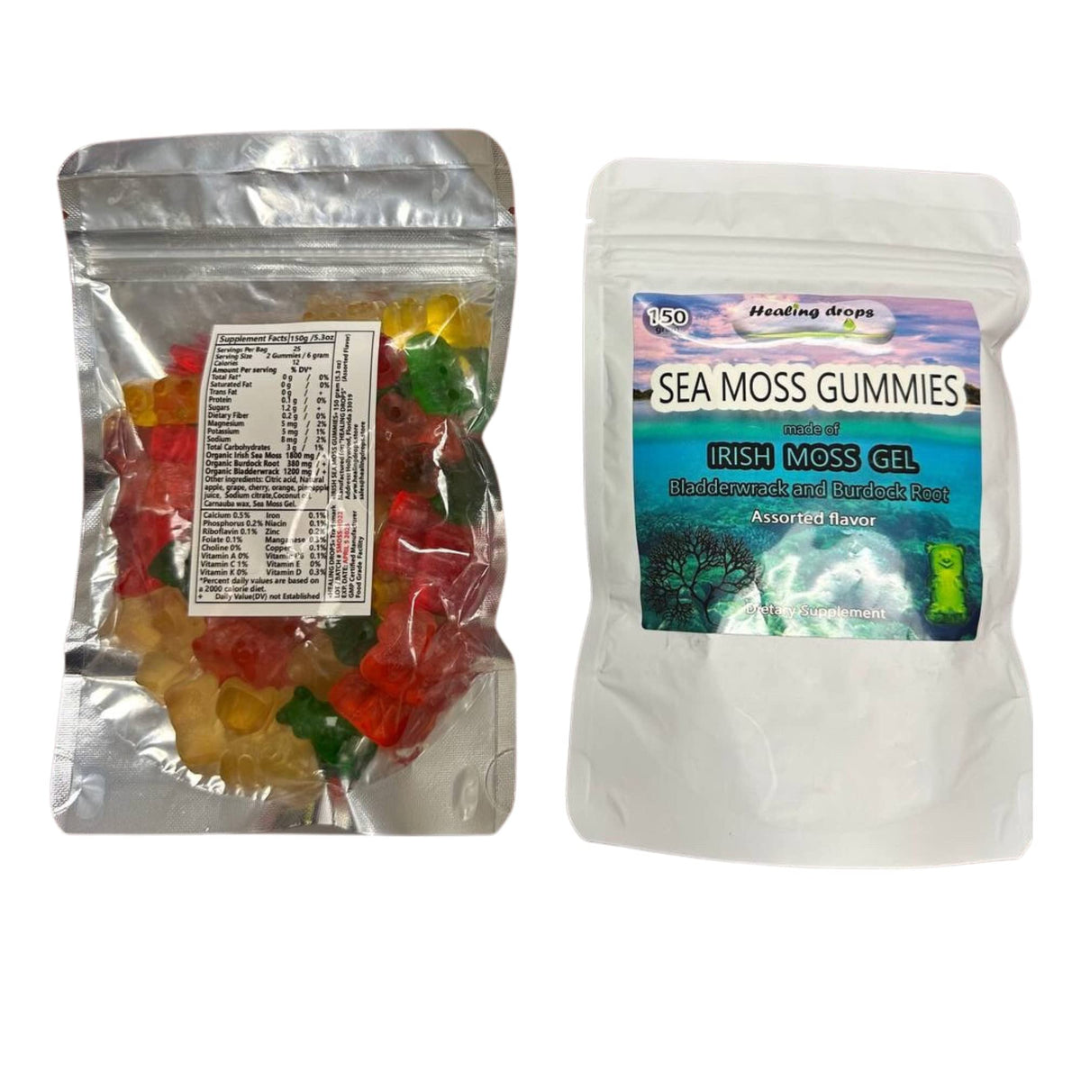 HEALING DROPS Irish Sea Moss Gummies