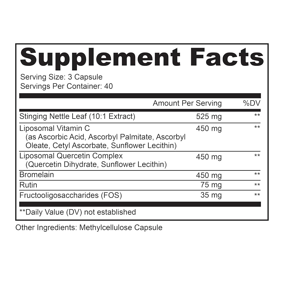 LIVELY VITAMIN CO. Inhale Exhale - Helps Calm Allergies - Itchy - image 4