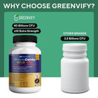 GREENVIFY ProviaDenta Gold Max Oral Probiotics 40 Billion CFU - 120 Capsules - image 4
