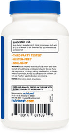 Nutricost Magnesium Citrate 420mg Serving (210mg Per Capsule)