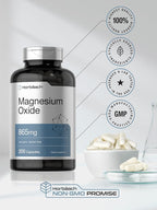 Horbäach Magnesium Oxide 500 mg - 200 Capsules - image 6