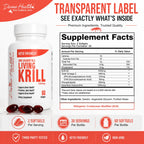 Divine Health Dr. Colbert Krill Oil 1000mg - 60 Softgels - image 5
