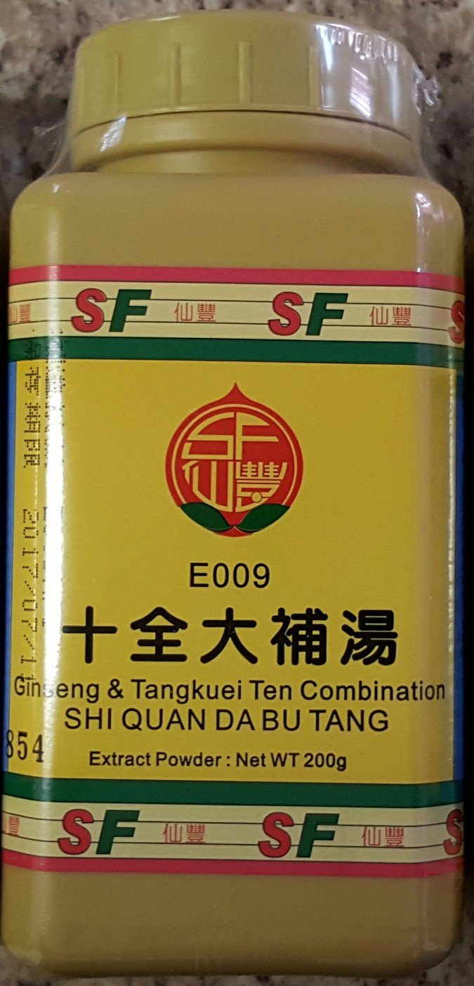 Sheng Foong Shi Quan Da Bu Wan Herbal Powder - 200g