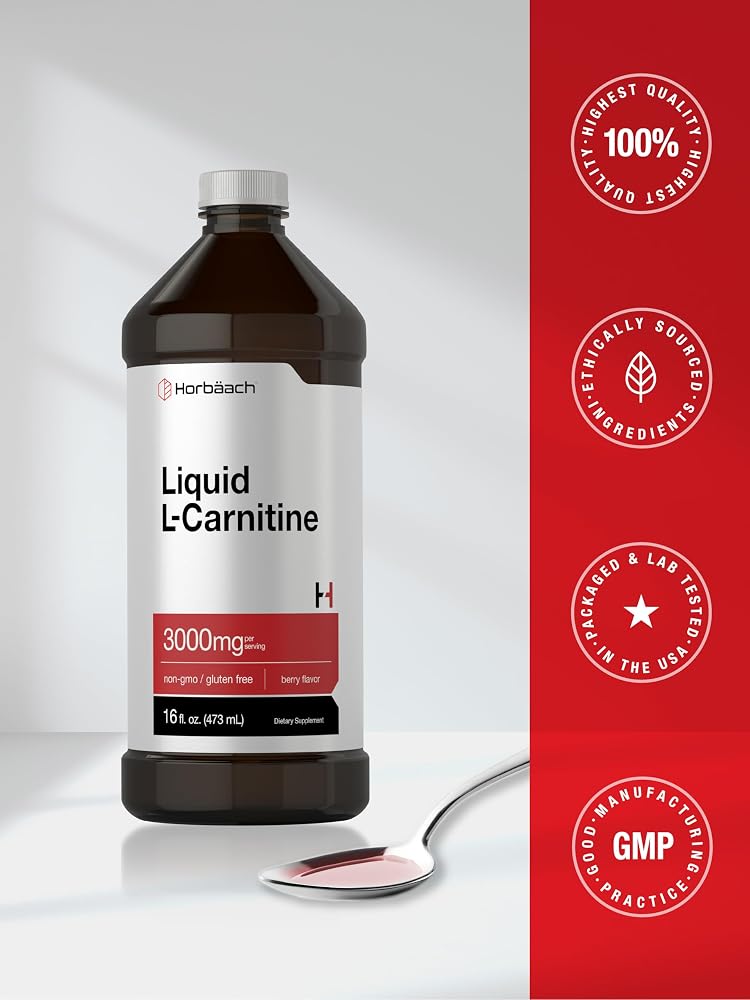 Horbäach L-Carnitine Liquid 3000 mg - 16 Fl Oz - image 7