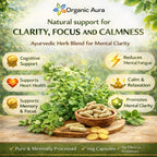 Organic Aura Brahmi Capsules Memory & Cognitive Support - image 4
