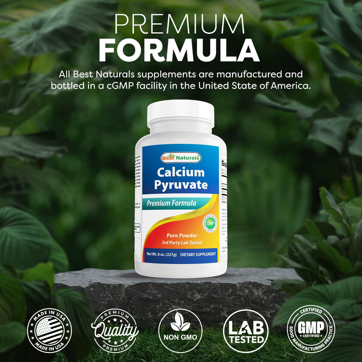 Best Naturals Calcium Pyruvate Powder - 8 oz - image 5