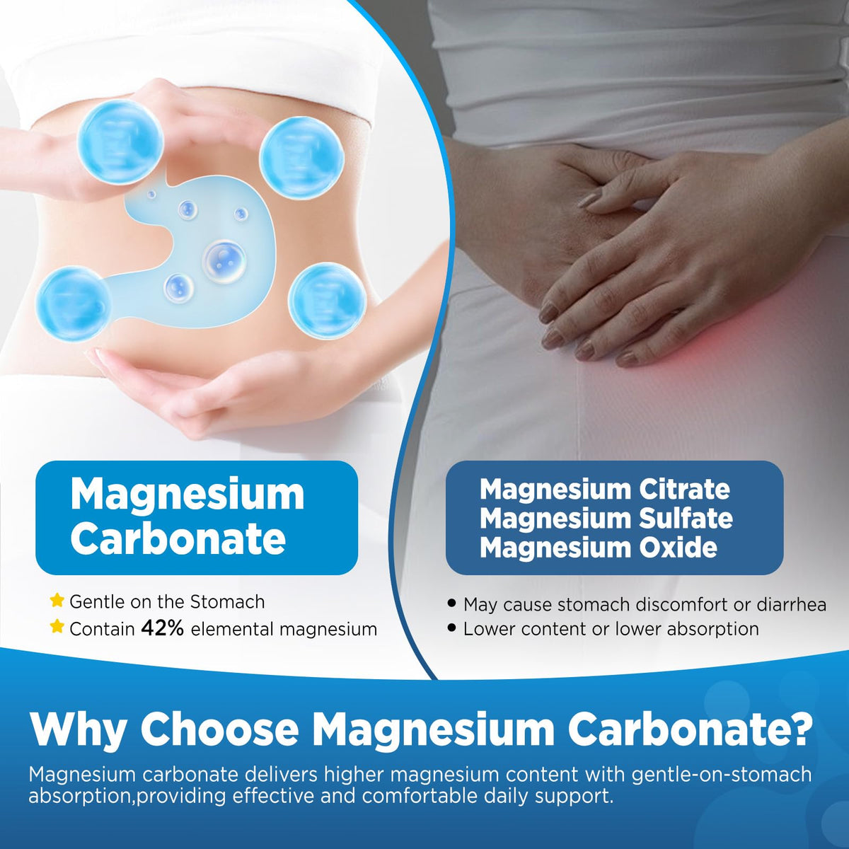 NATISLAND Magnesium Carbonate 500mg Gummies - 60 Count - image 2