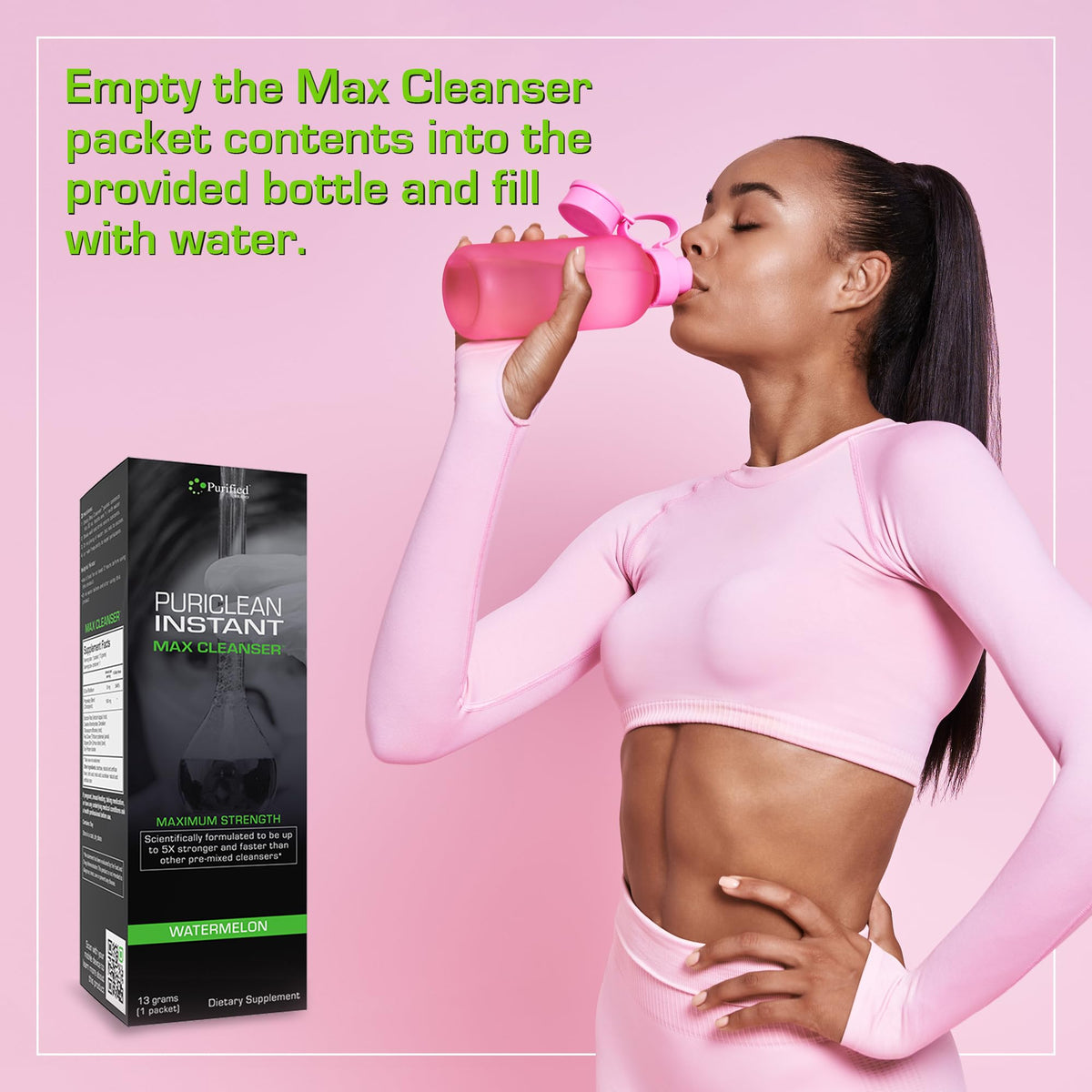 Wellgenix Puriclean Instant Max Cleanser Powder - 1 Packet - image 4