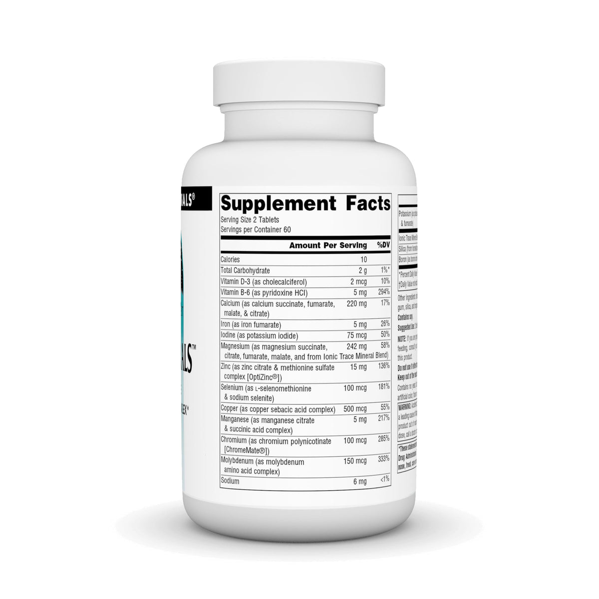 Source Naturals Life Minerals Multi-Mineral Formula - 120 Tablets - image 2