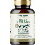 One Earth Health Grass Fed Beef Organs Supplement - 200 Capsules