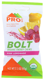 PROBAR Organic Pink Lemonade Bolt Energy Chews - Pack of 12