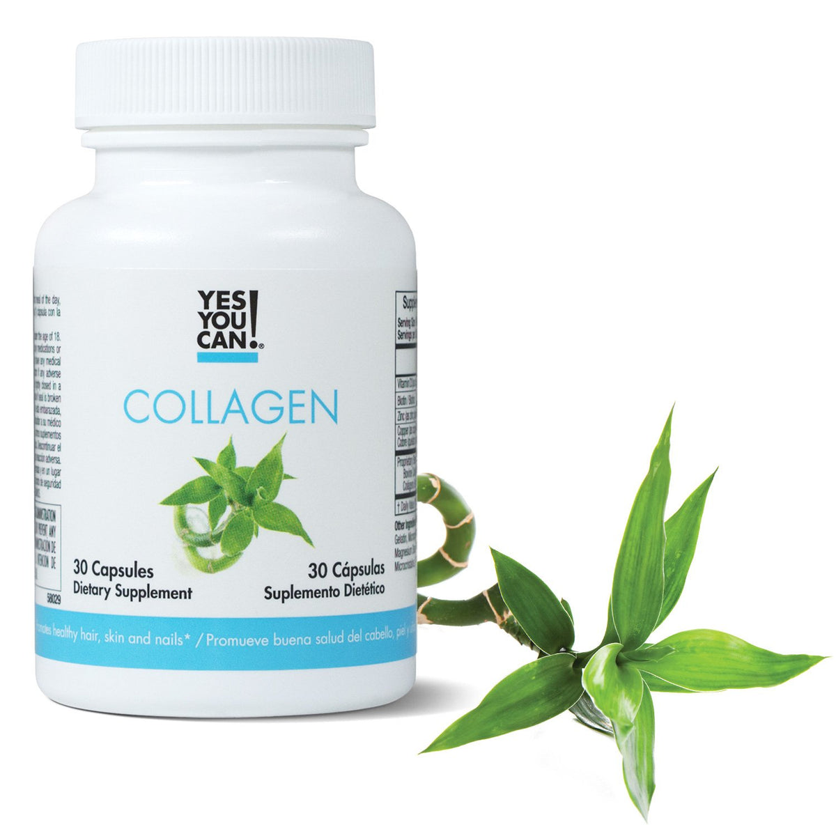 Yes You Can! Collagen Capsules for Hair, Skin & Nails - 30 Capsules - image 2