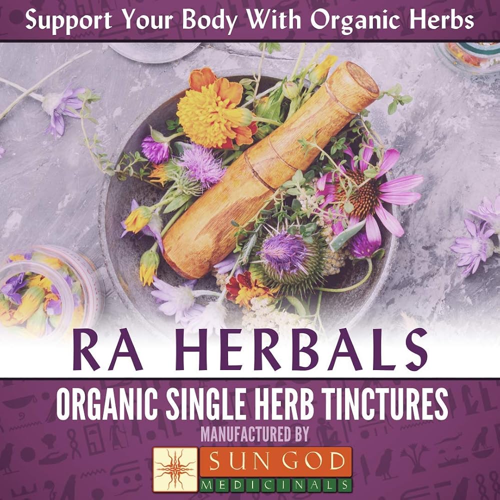 Sun God Medicinals Ra Herbals Organic Calendula Liquid Extract - 1 fl oz - image 6