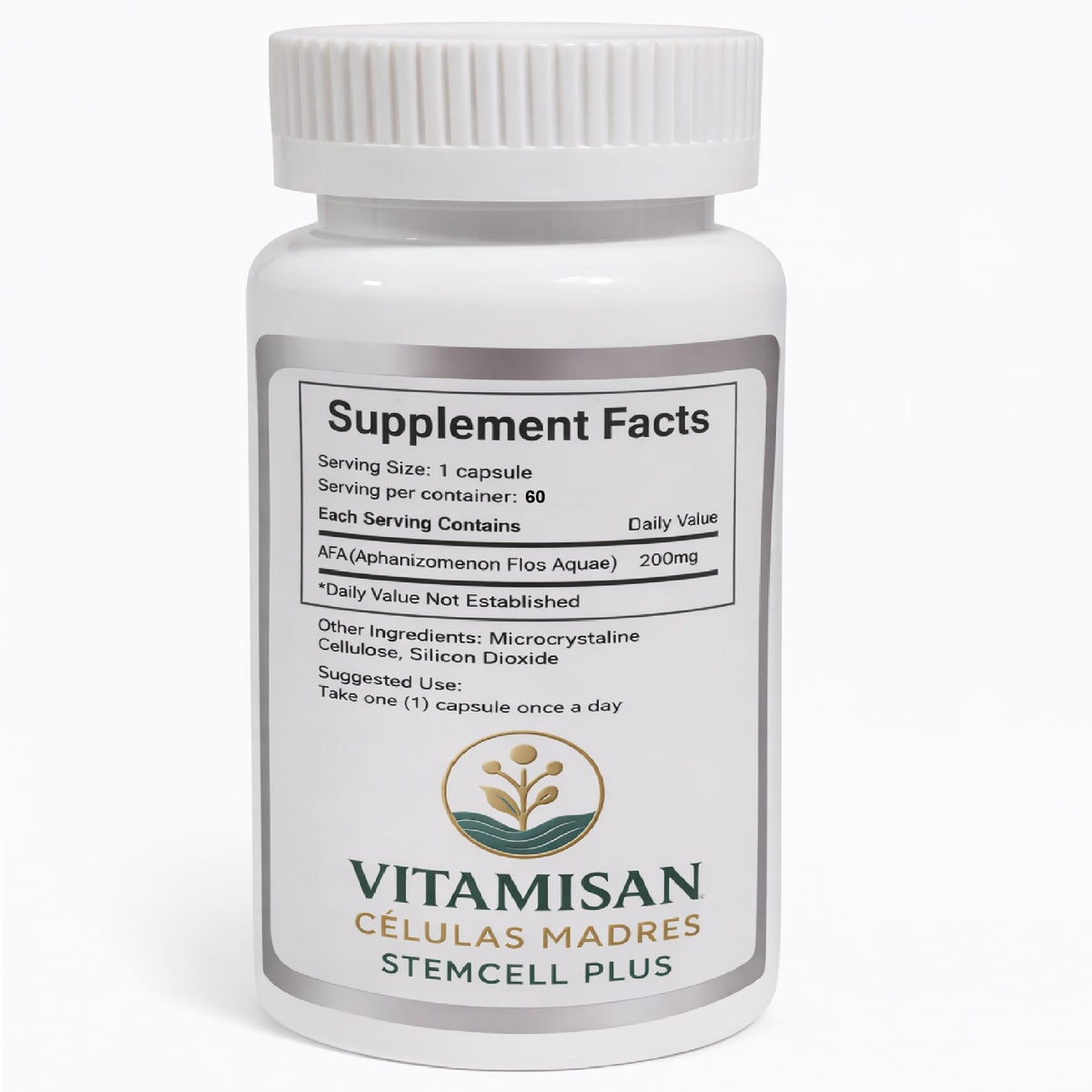 Vitamisan Celulas Madres Stem Cell Enhancer - 60 Capsules - image 3