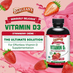 Barlean's Liquid Vitamin D3 & K2, Non-GMO, 5.6oz, 2-Pack