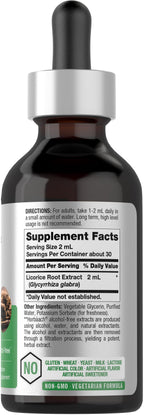 Horbäach Licorice Root Extract Alcohol-Free Tincture - 2 fl oz - image 2