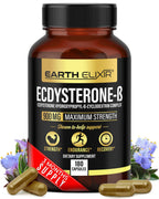 Earth Elixir Ecdysterone 900mg Muscle Building - 180 Capsules