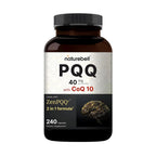 NatureBell PQQ 40mg with CoQ10 10mg - 240 Capsules