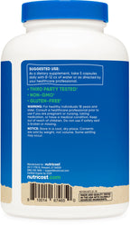 Nutricost Fiber Capsules - CCOF Certified Supplement