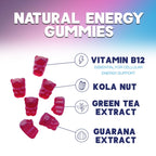 Nature's Nutrition Energy Gummies Vitamin B12 1000mcg Per Serving