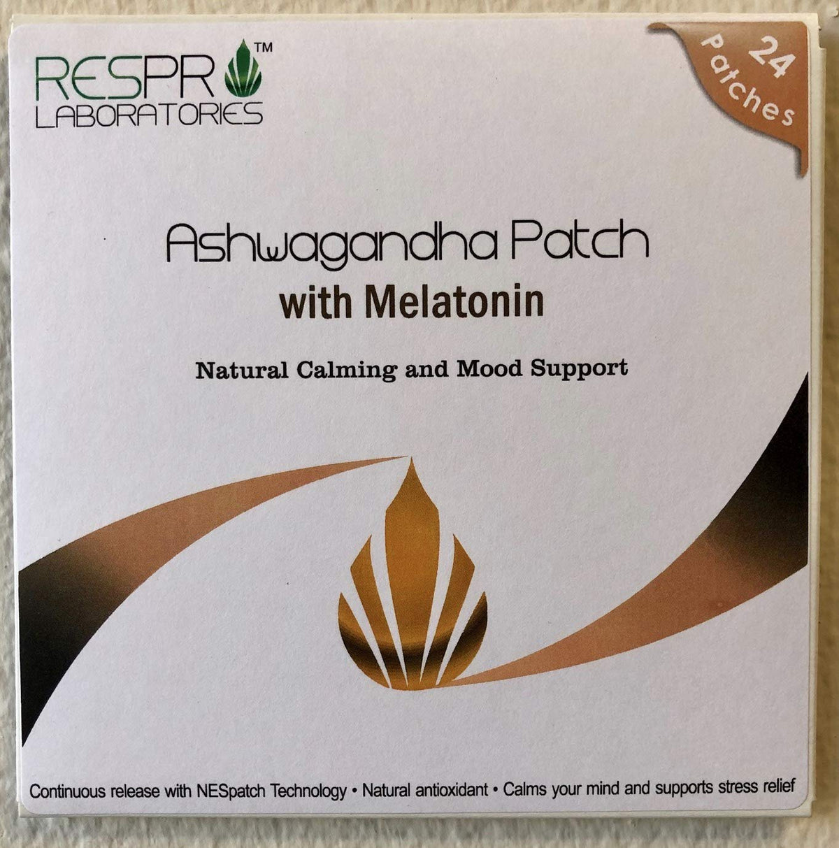 Respro Laboratories Ashwagandha Melatonin Patch - 24 Patches