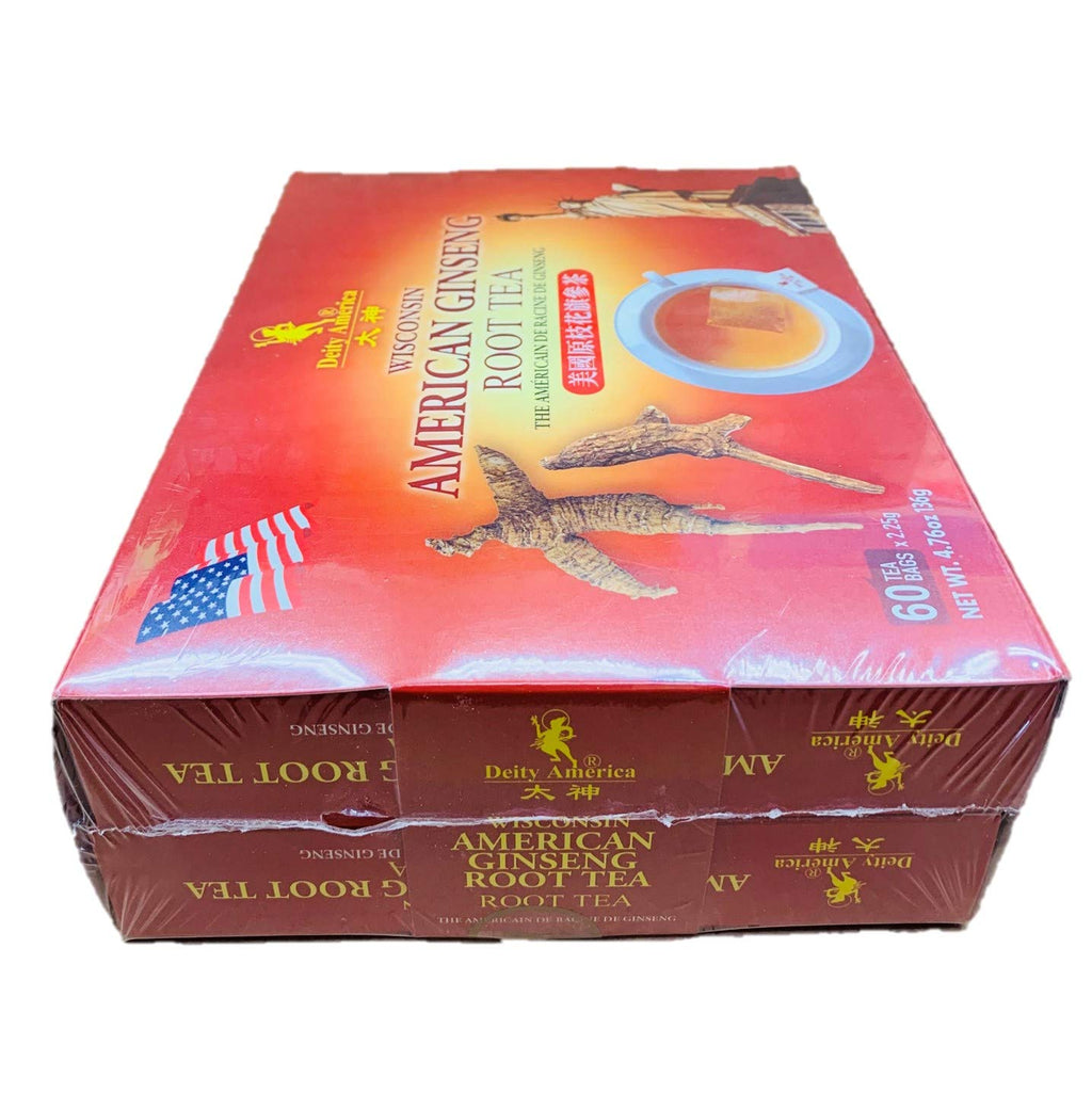 Deity America Wisconsin American Ginseng Root Tea - 60 Teabags - image 3