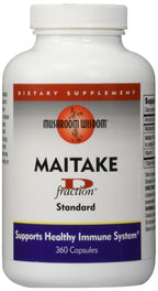 Mushroom Wisdom Maitake Mushroom Extract D-Fraction - 360 Capsules