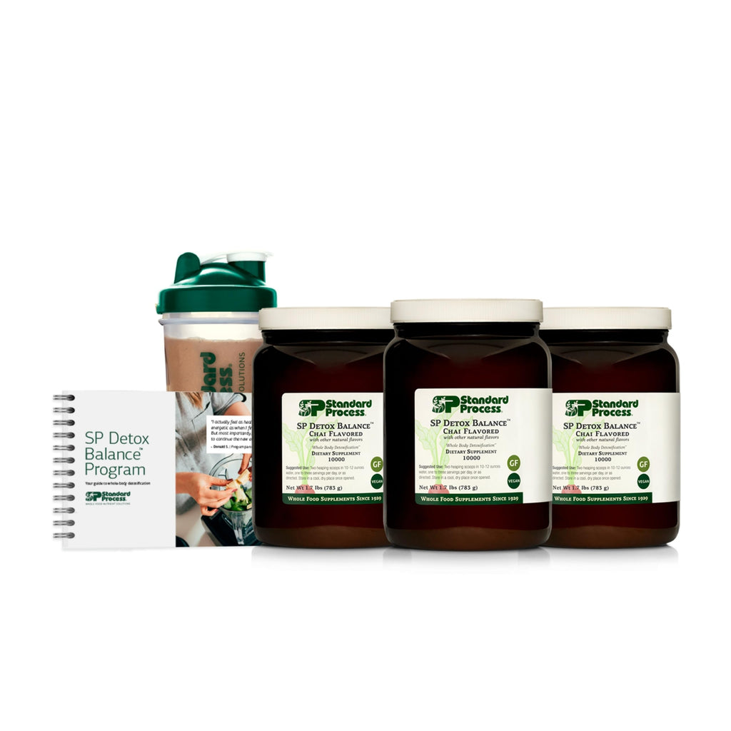 Standard Process SP Detox Balance Chai Protein Powder - 28-Day Kit
