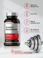 Horbäach Creatine Monohydrate 5g - 225 Capsules - image 5