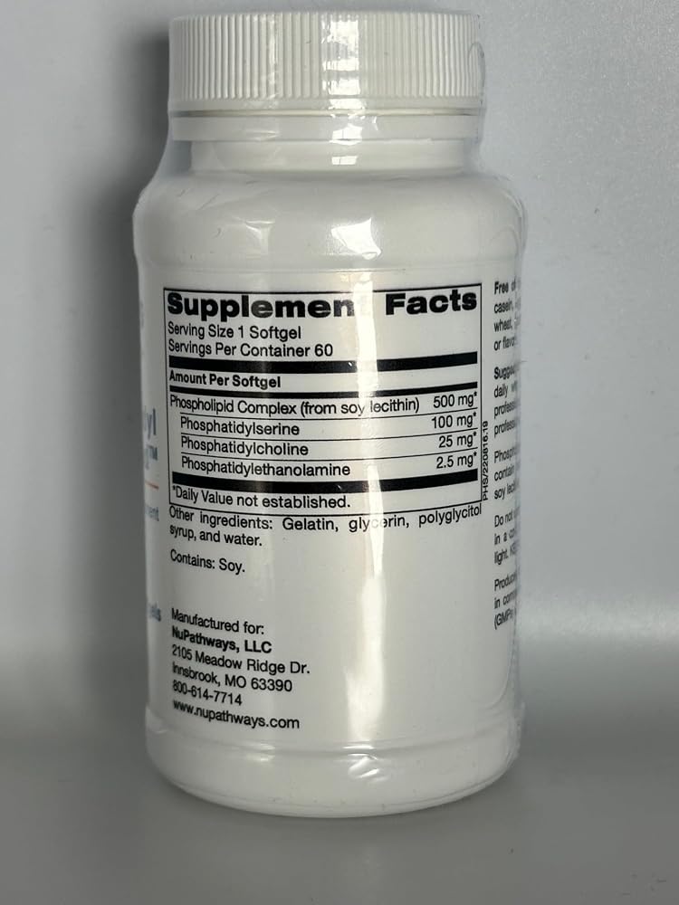 NuPathways Phosphatidyl Serine Advanced Brain Support - 60 Softgels - image 2