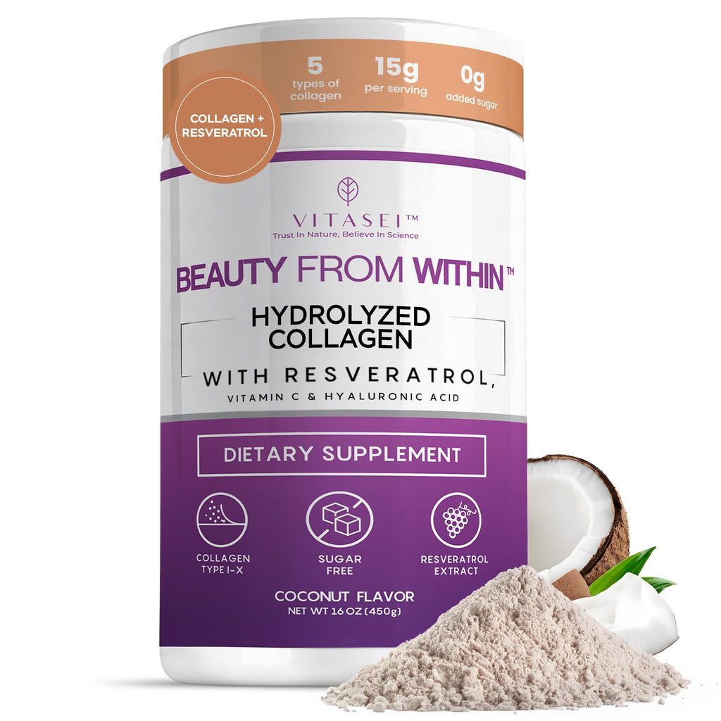 VITASEI Beauty Boost Collagen Peptides Powder