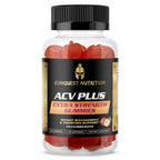 Conquest Nutrition ACV Plus 1000mg Apple Cider Vinegar Gummies - 60 Count