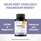 Sandhu's Magnesium Citrate Highly Absorbable - 120 Vegetarian Capsules - image 9