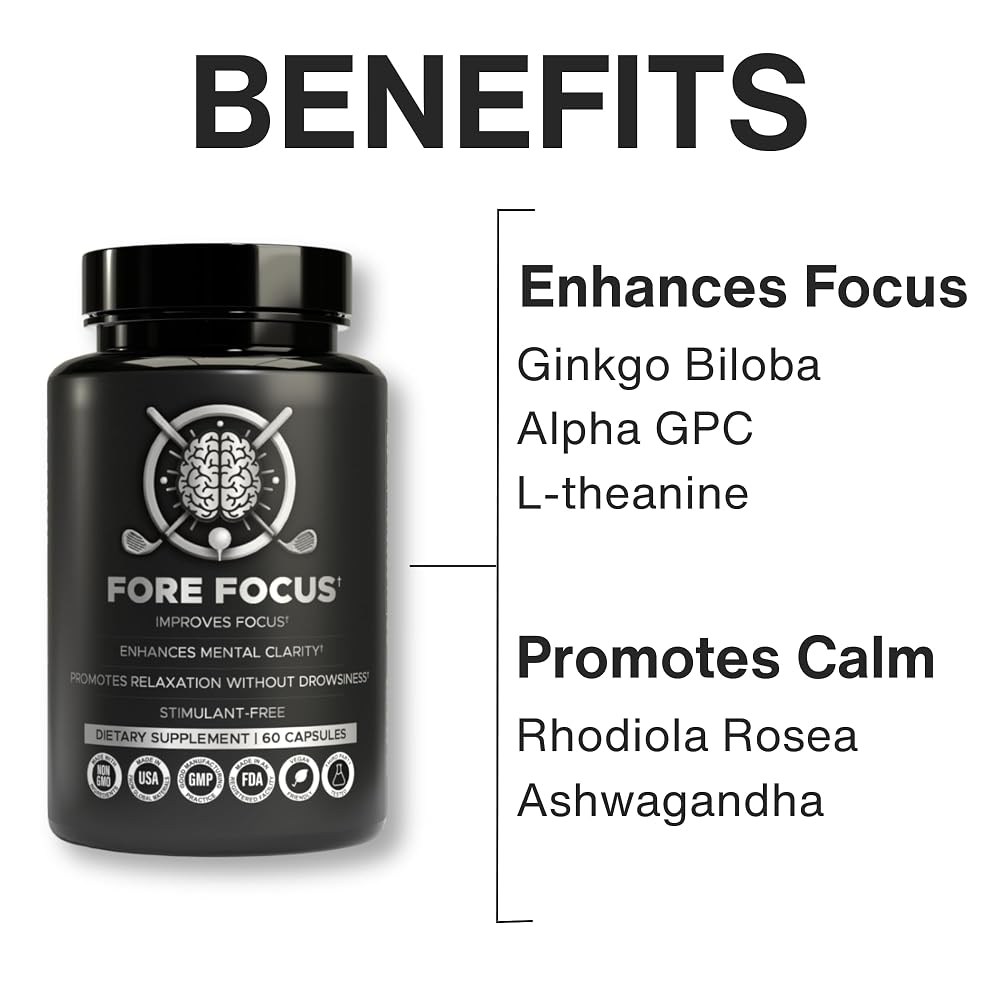 Fore Focus Brain Supplement for Memory and Focus - 60 Capsules - image 3