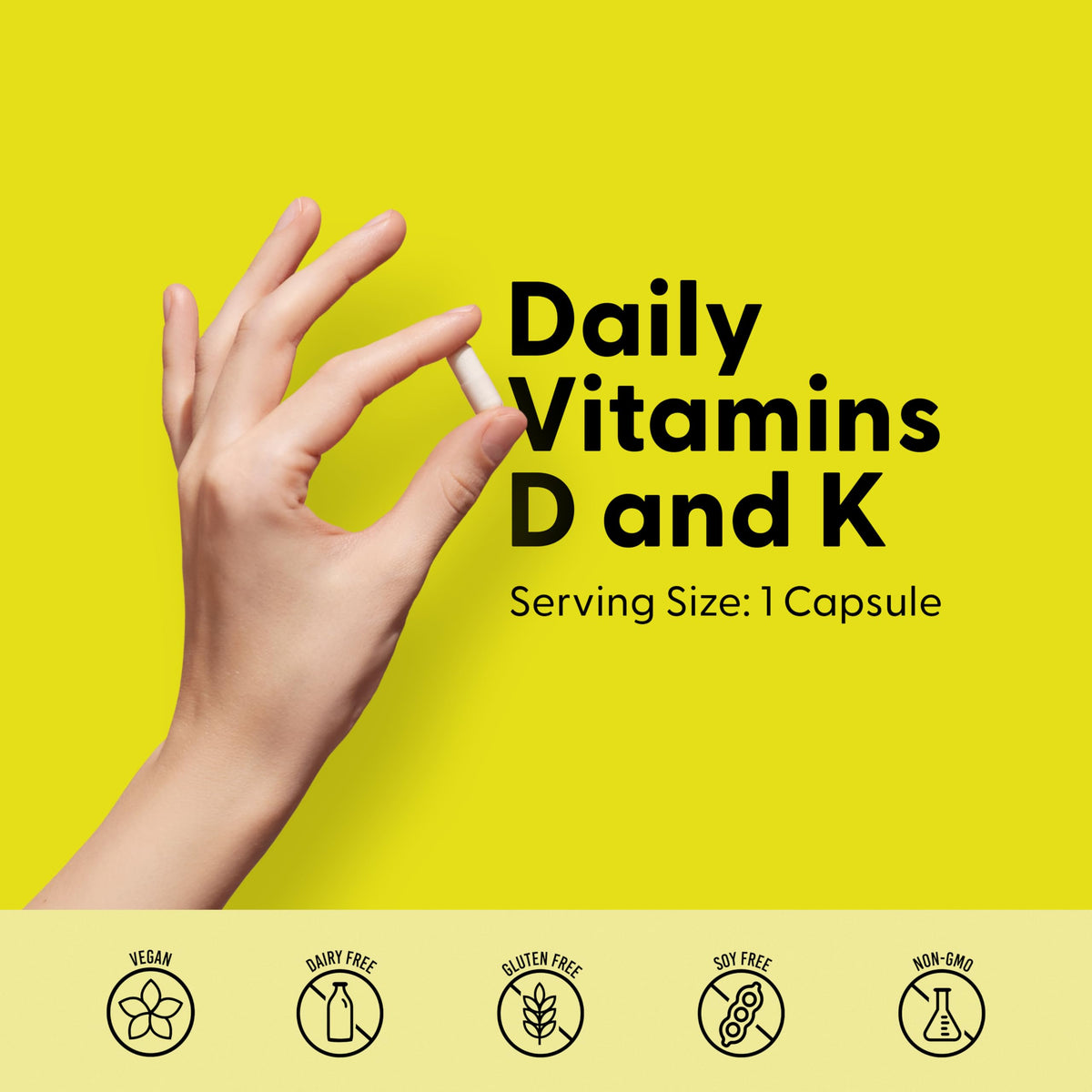 LIVELY VITAMIN CO. Solar Power Vitamin D3 - Patented Vitamin K - MK7
