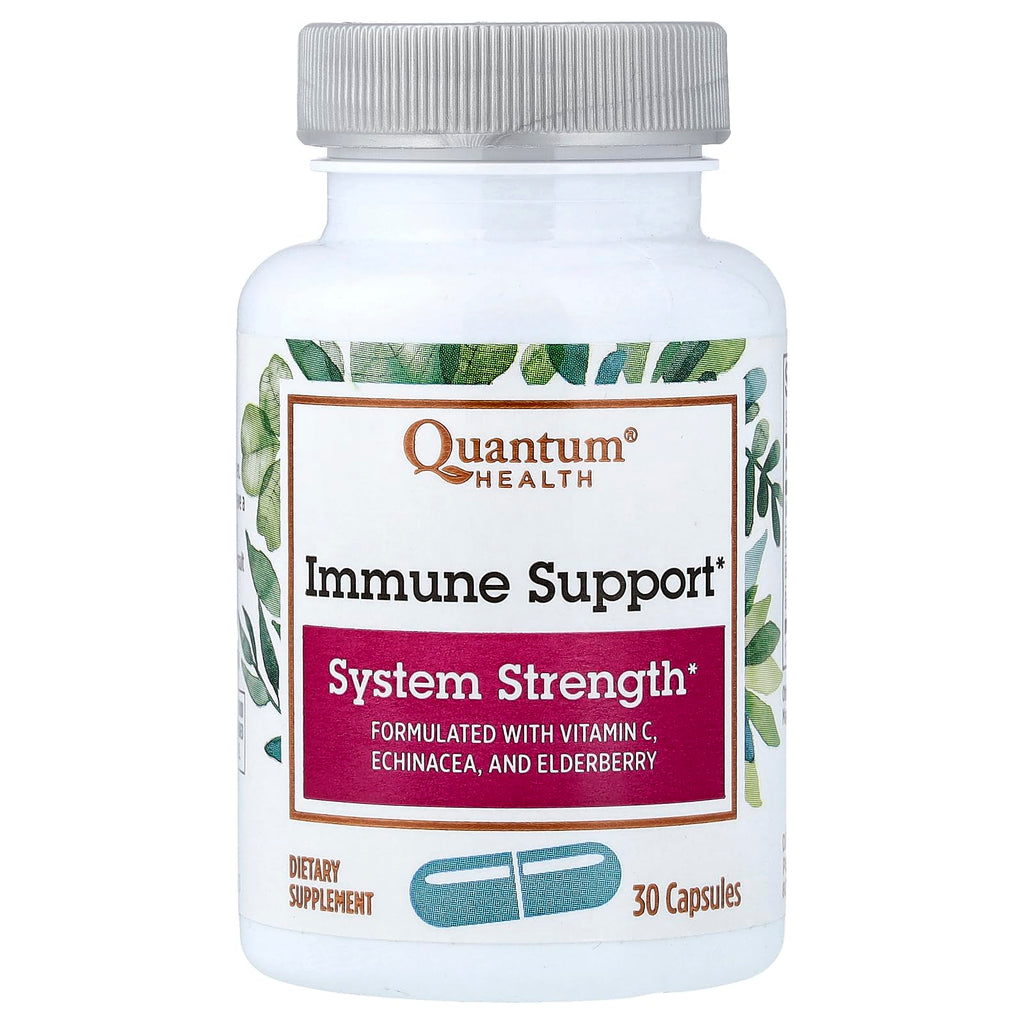 Quantum Immune Support Echinacea & Elderberry - 30 Capsules