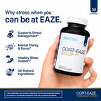 NuEthix Formulations Cort-Eaze Cortisol Support - 60 Capsules - image 2