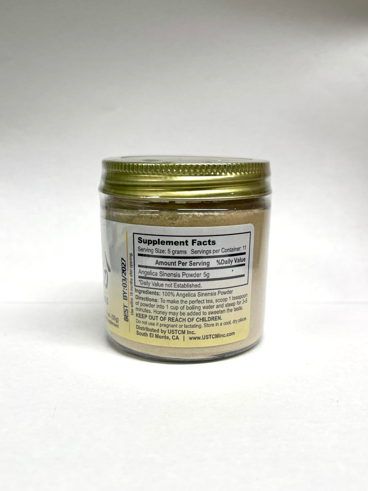 USTCM Angelica Sinensis Powder Dong Quai - 2 oz - image 5