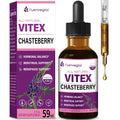 Fuenvegtal Vitex Chaste Berry Drops Women's Health Support - 2 Fl Oz