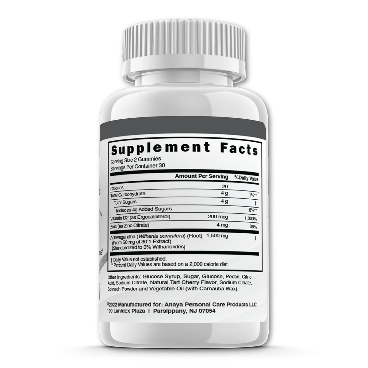 Pacific Health Daily Wellness Gummies with Ashwagandha, Vitamin D & Zinc - image 4
