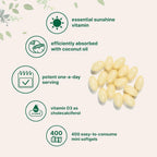 Micro Ingredients Vitamin D3 10,000 IU - 400 Softgels - image 3