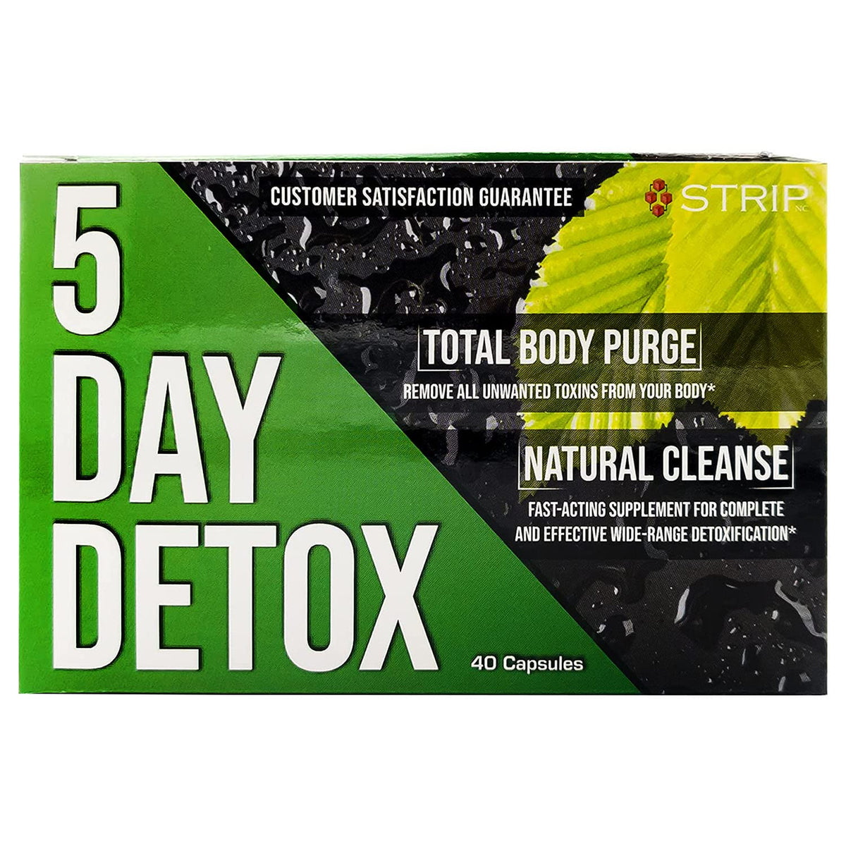 Wellgenix Strip 5 Day Detox Cleanse - 40 Capsules