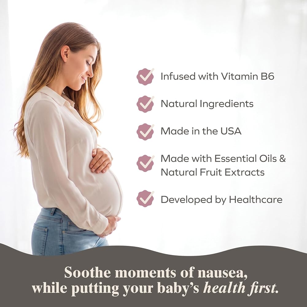 Preggie Pop Drops Plus Nausea Lozenges with Vitamin B6 - 48 Lozenges - image 4