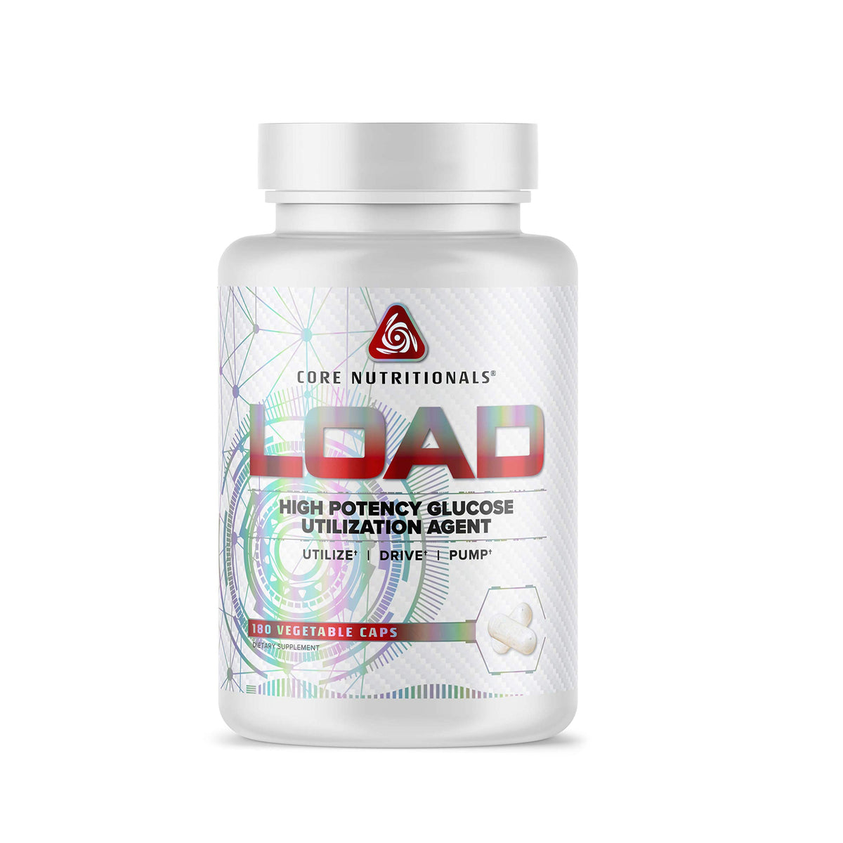 Core Nutritionals Load Glucose Utilization Agent - 180 Vegetarian Capsules