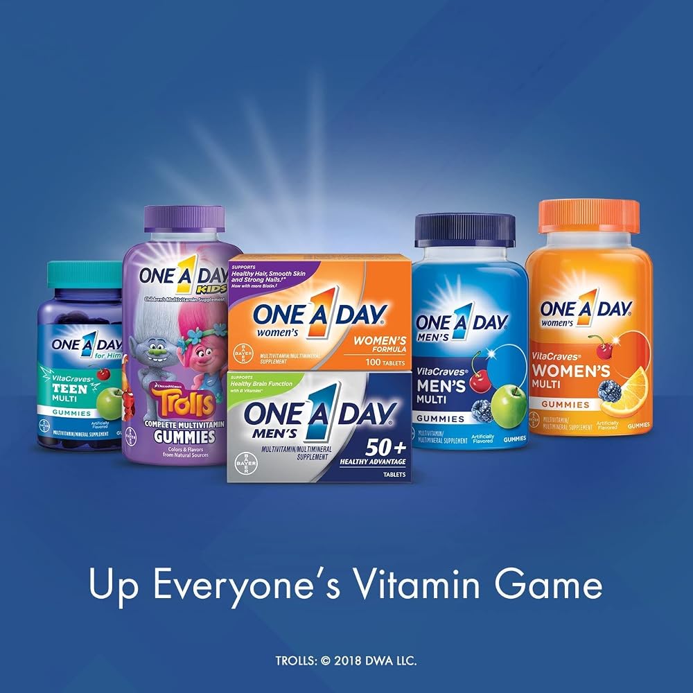 One A Day Men's 50+ Healthy Advantage Multivitamin - 65 Tablets - image 8
