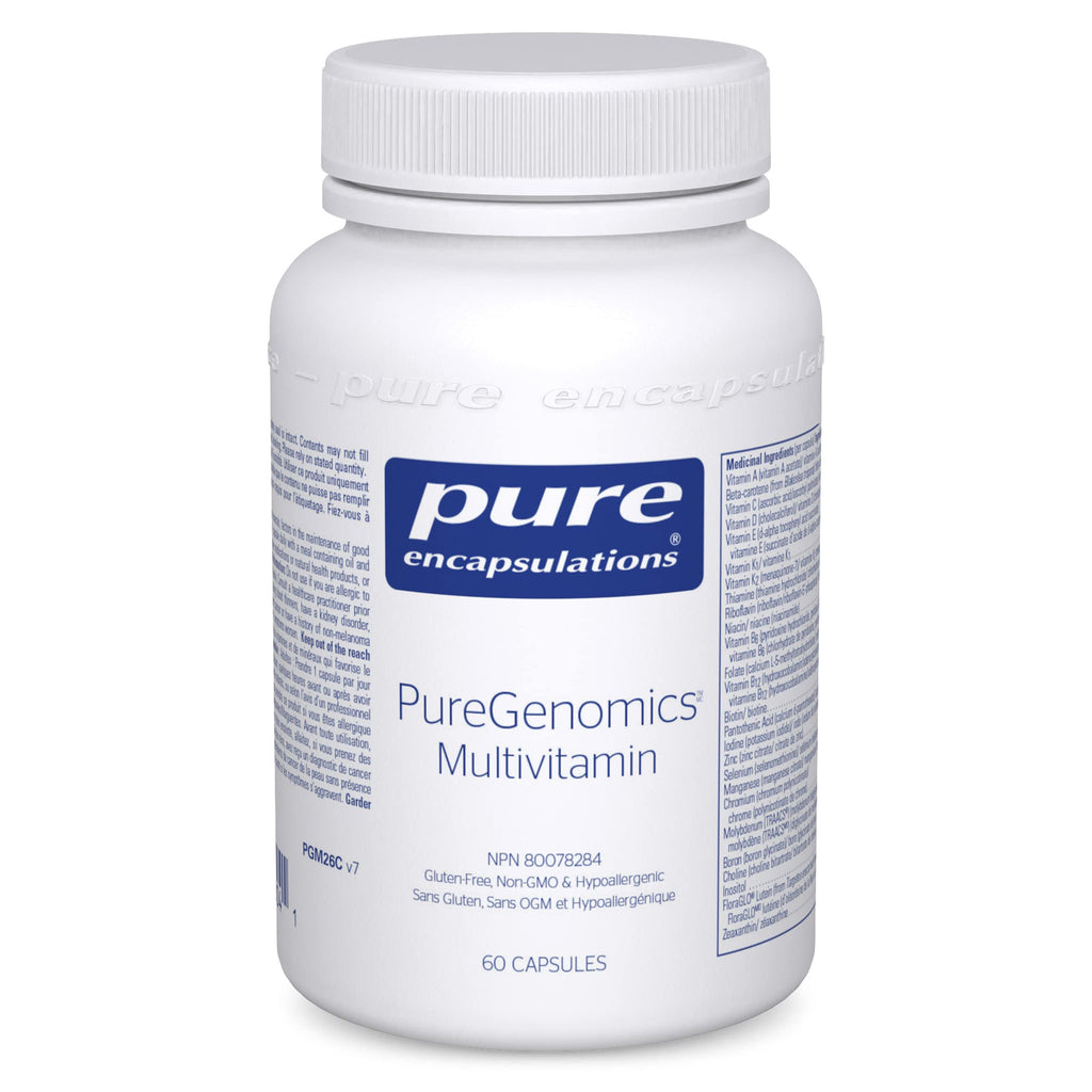 Pure Encapsulations PureGenomics Multivitamin, 60 Capsules