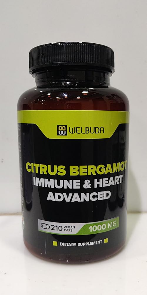 WELBUDA Citrus Bergamot with Olive Leaf & Hawthorn - 210 Capsules - image 2